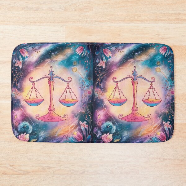 Item preview, Libra Astrology. Zodiac sign, Libra symbol, floral designed and sold by ZodiacWonders.