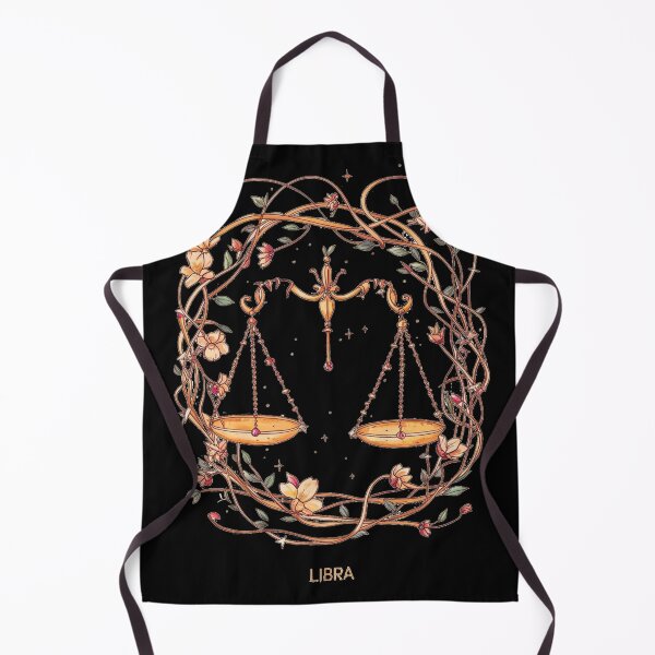 Item preview, Libra Astrology. Zodiac sign, Libra symbol, floral designed and sold by ZodiacWonders.