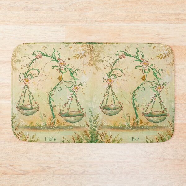 Item preview, Libra Astrology. Zodiac sign, Libra symbol, floral designed and sold by ZodiacWonders.