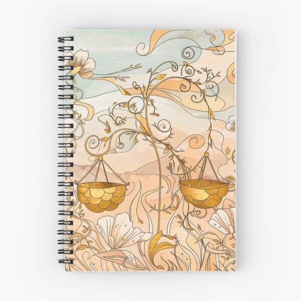 Item preview, Libra Astrology. Zodiac sign, Libra symbol, floral designed and sold by ZodiacWonders.