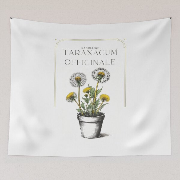 Item preview, Dandelion Taraxacum officinale Minimal Rustic sketch by CallisC Arts ⭐⭐⭐⭐⭐ designed and sold by CallisC-Arts.