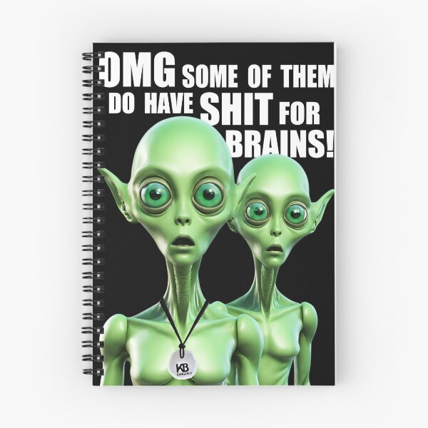 Item preview, ALIENS EXIST - Shit for Brains! designed and sold by Kangaboy.