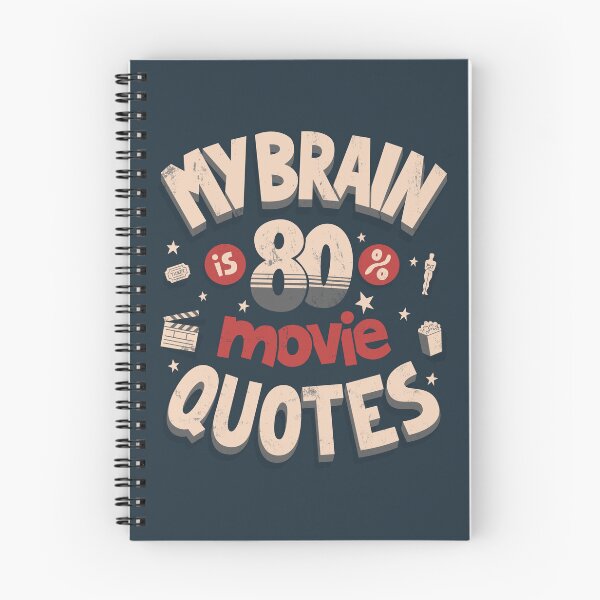Item preview, My brain is 80% movie quotes designed and sold by Anti-Style.
