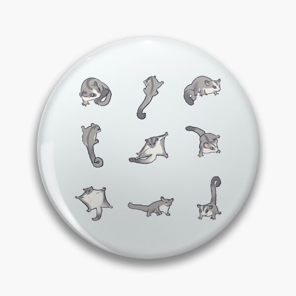 Item preview, cute sugar gliders pack  designed and sold by Mayarart.