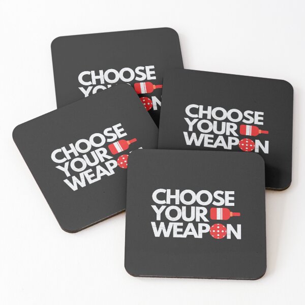 Item preview, Pickleball Choose Your Weapon Simple Text  designed and sold by HowToCanadian.