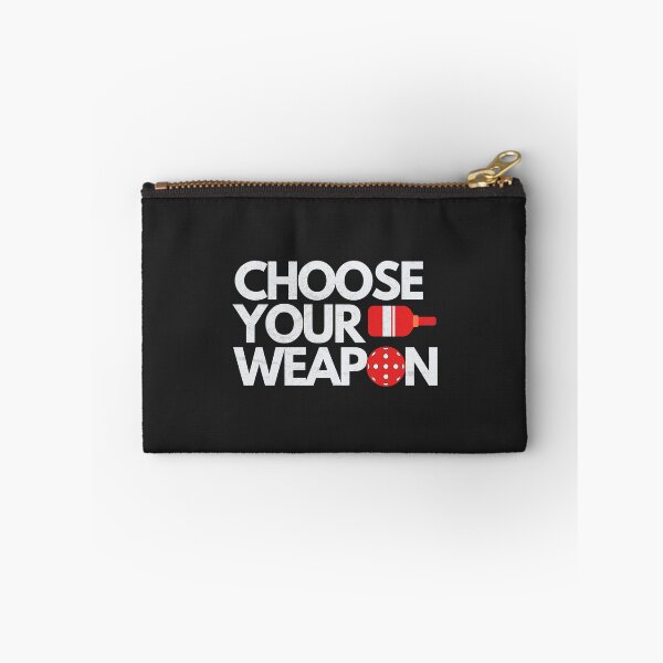 Item preview, Pickleball Choose Your Weapon Simple Text  designed and sold by HowToCanadian.