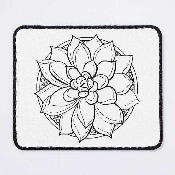 Item preview, Succulent in coloring pot 3 designed and sold by Azyrielle.