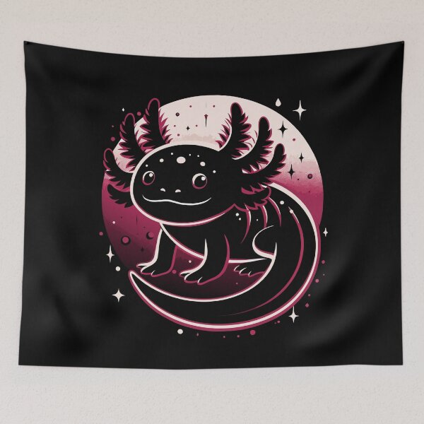 Item preview, Cosmic Axolotl: A Celestial Encounter designed and sold by Designowner.