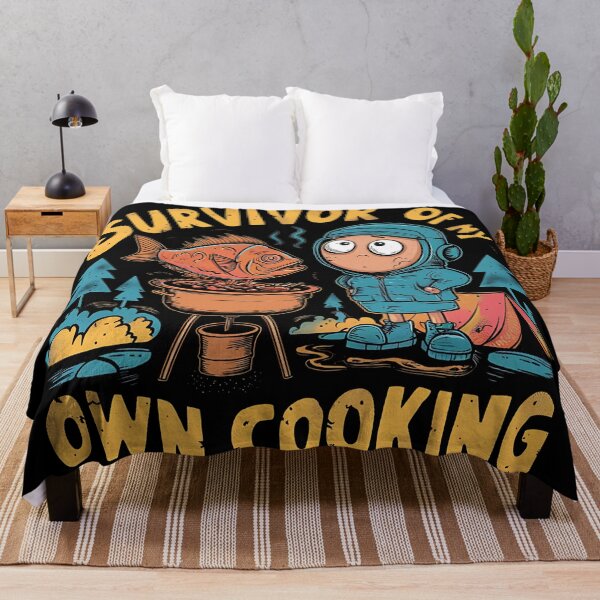 Item preview, Survivor Of My Own Cooking Funny designed and sold by Little Designs.