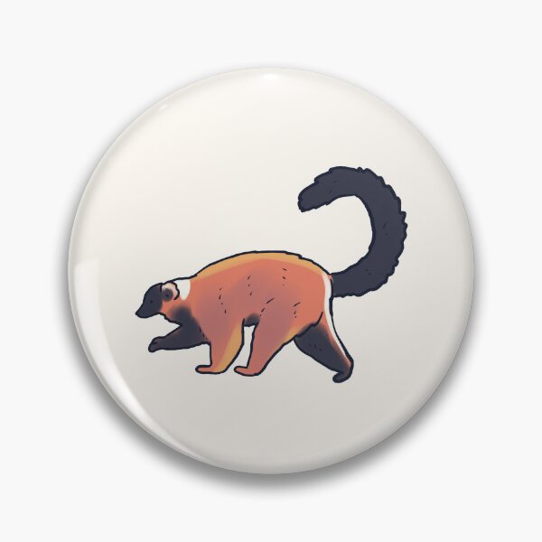 Item preview, red ruffed lemur   designed and sold by Mayarart.