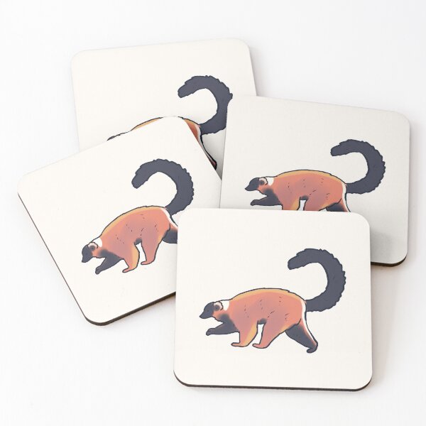 Item preview, red ruffed lemur   designed and sold by Mayarart.