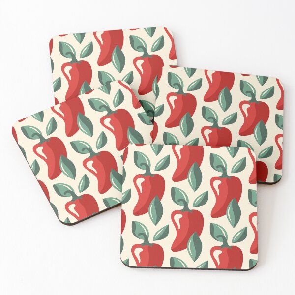 Item preview, 3122 A - red chilli pepper / paprika pattern designed and sold by RouCouCou.