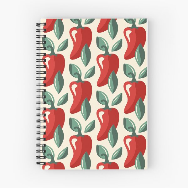 Item preview, 3122 A - red chilli pepper / paprika pattern designed and sold by RouCouCou.