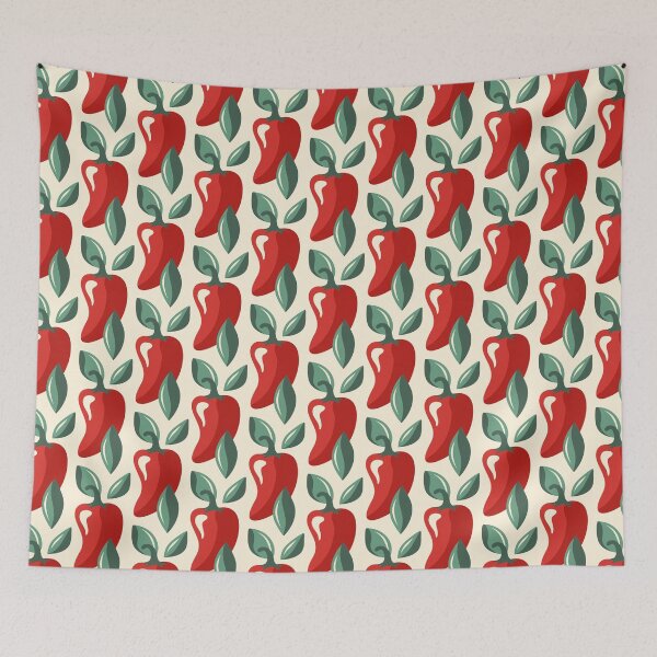 Item preview, 3122 A - red chilli pepper / paprika pattern designed and sold by RouCouCou.