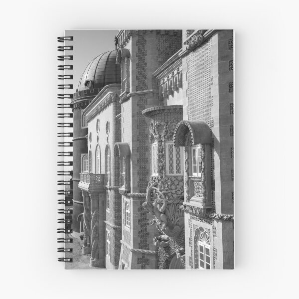 Item preview, The Pena Palace In Sintra In Black And White designed and sold by for91days.