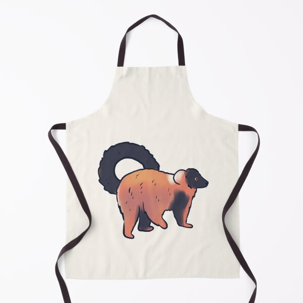 Item preview, red ruffed lemur illustration designed and sold by Mayarart.