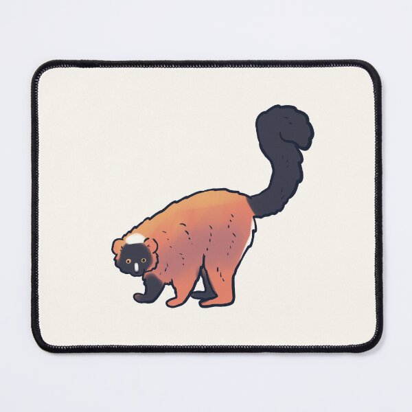 Item preview, red ruffed lemur art designed and sold by Mayarart.