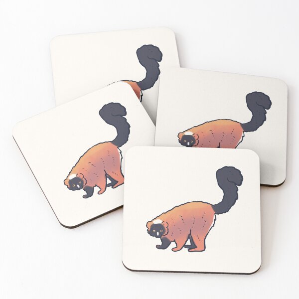 Item preview, red ruffed lemur art  designed and sold by Mayarart.