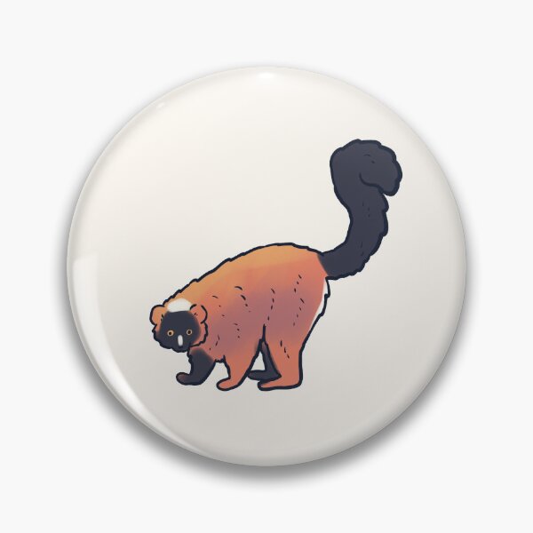 Item preview, red ruffed lemur art  designed and sold by Mayarart.