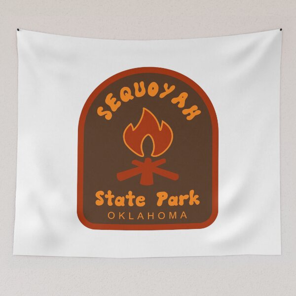 Item preview, Sequoyah State Park Oklahoma Campfire designed and sold by bivenart.