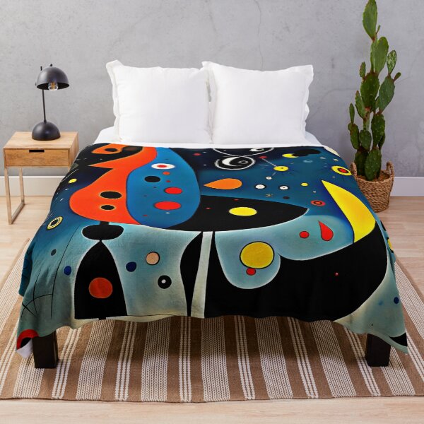 Item preview, Miró Inspired Abstract Surrealist Art designed and sold by Sizani.