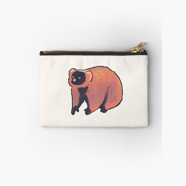 Item preview, red ruffed lemur art designed and sold by Mayarart.