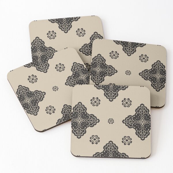 Item preview, Ikat Floral Seamless Pattern designed and sold by Natji-Arts.