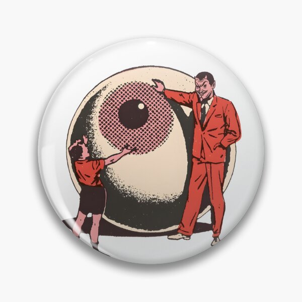 Item preview, Vintage devil eyeball - here you go kid designed and sold by retropetrol.