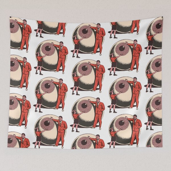 Item preview, Vintage devil eyeball - here you go kid designed and sold by retropetrol.
