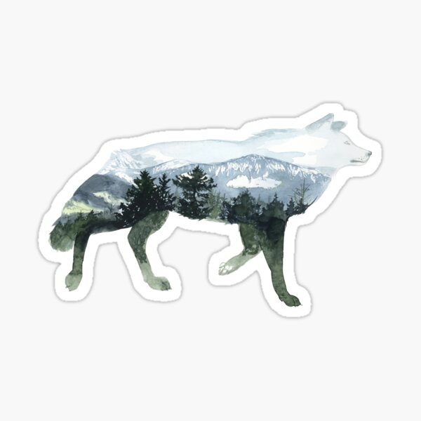Item preview, Landscape Wolf designed and sold by Threeleaves.