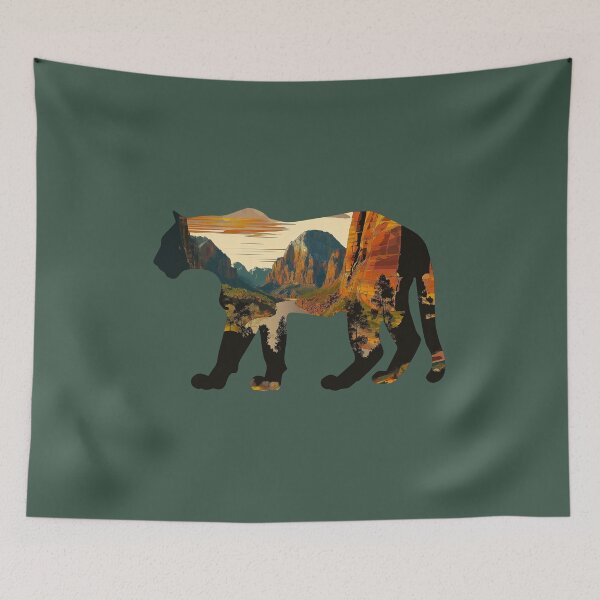 Item preview, Grand Canyon Mountain Lion designed and sold by Wild-Co.