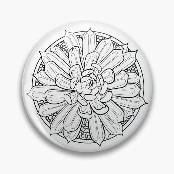 Item preview, Succulent in pot to color 5 designed and sold by Azyrielle.