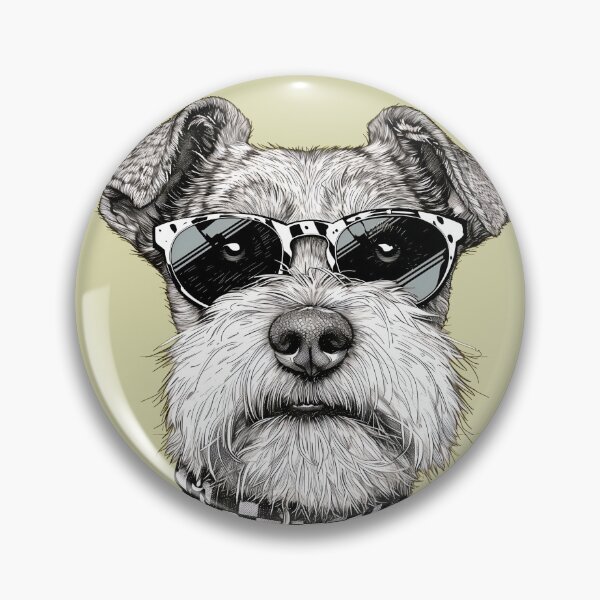 Item preview, Hipster Hound - Chic Canine Art with Attitude designed and sold by ElegantQuirk.