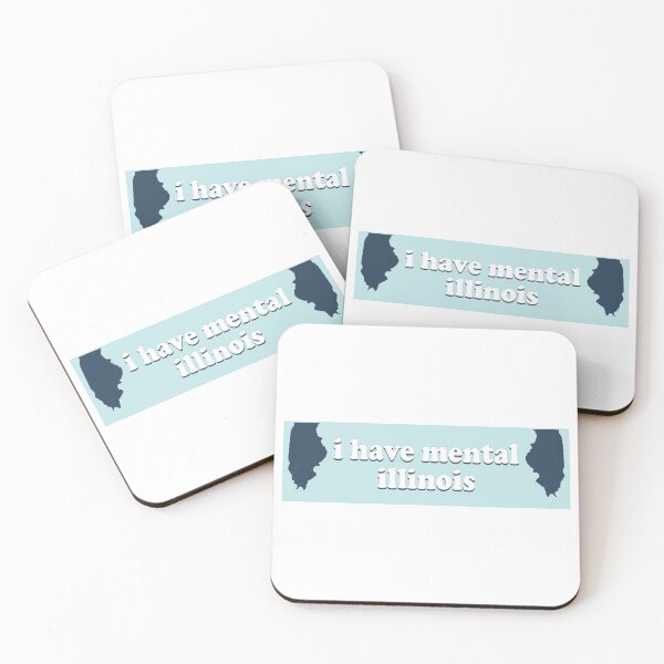 Item preview, I Have Mental Illinois Funny Bumper designed and sold by fanky-bumper.