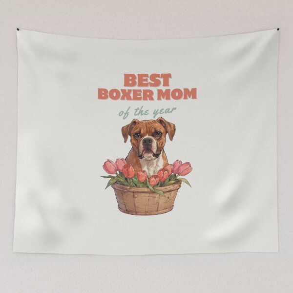 Artikelvorschau, Beste Boxer-Hundemama des Jahres entworfen und verkauft von oddfolio.