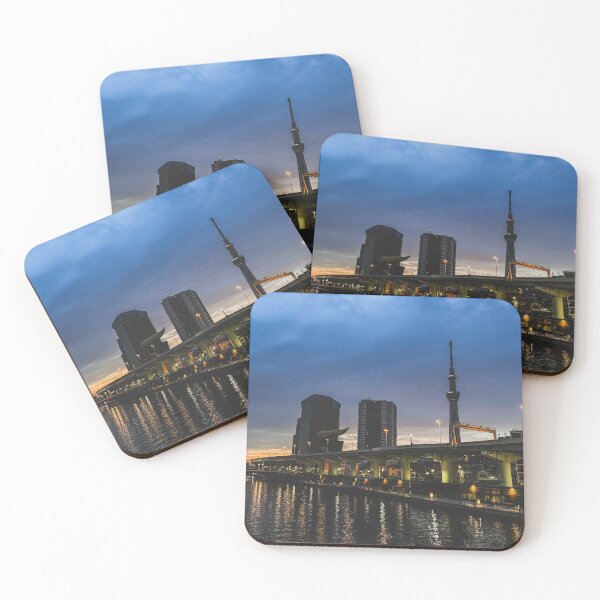 Item preview, Tokyo early morning view of Sky Tree  designed and sold by GingaDesigns.