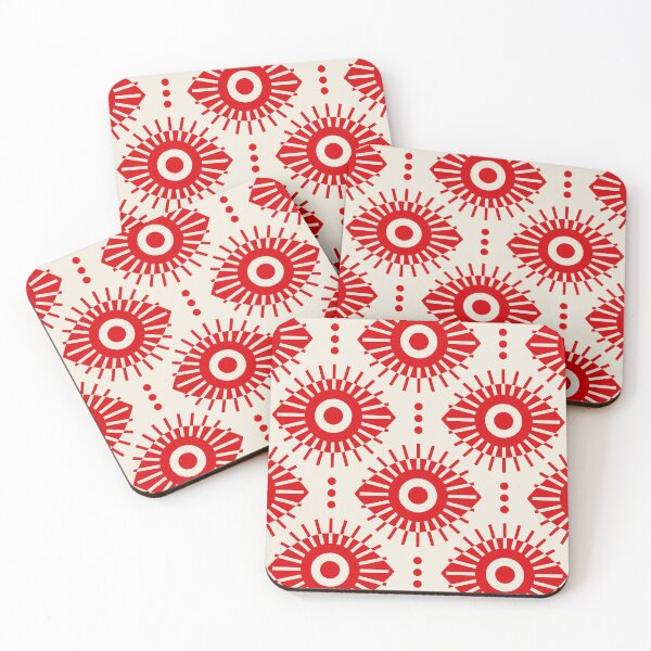 Item preview, 3138 D - sun in your eyes, red and white designed and sold by RouCouCou.