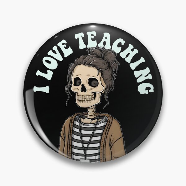 Item preview, I love teaching, funny t-shirt for teachers and teachers assistants designed and sold by TaraGbear.