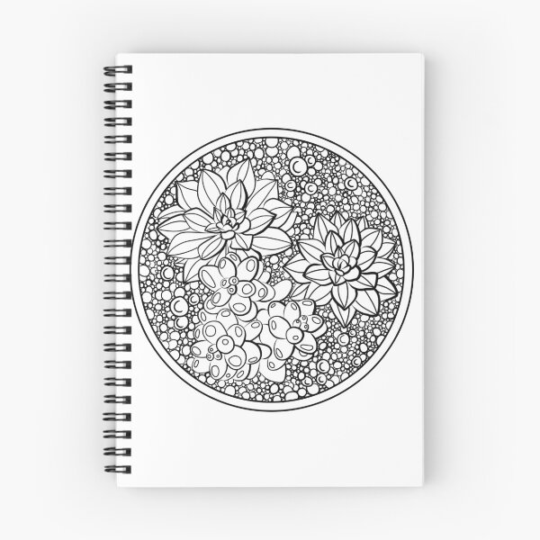 Item preview, Succulent in coloring pot 6 designed and sold by Azyrielle.