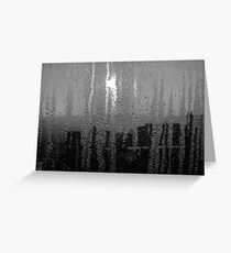 The Grey Morning Greeting Card