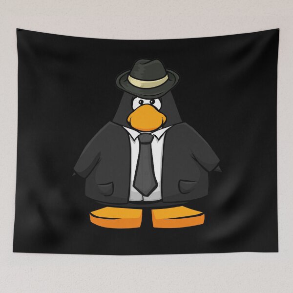 Item preview, Suit Profile Club Penguin Meme  designed and sold by Farmland.