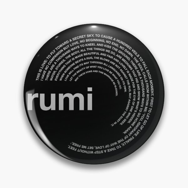 Item preview,  Rumi famous quotes poster [silver] designed and sold by CMYKStudio.
