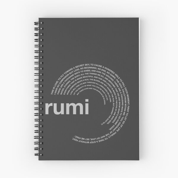 Item preview,  Rumi famous quotes poster [silver] designed and sold by CMYKStudio.