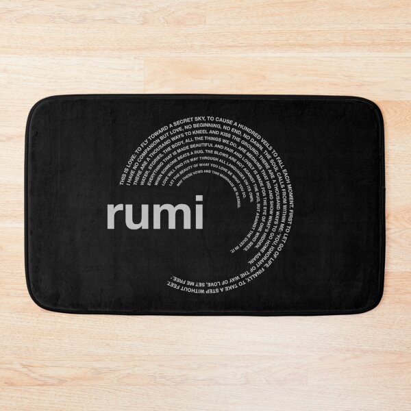 Item preview,  Rumi famous quotes poster [silver] designed and sold by CMYKStudio.