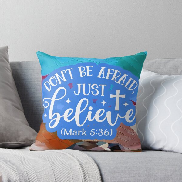 Item preview, Bible verses about strength - Mark 5:36 - Contour Art of Blue Skies and Ochre Mountains designed and sold by SpartanDStore.