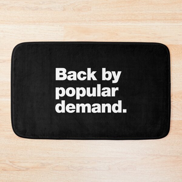 Item preview, Back by popular demand. designed and sold by chestify.
