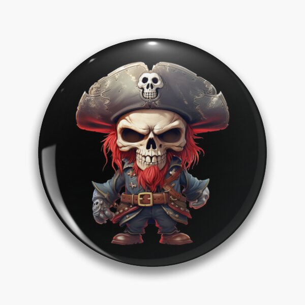 Item preview, Kawaii Skeloton Pirate designed and sold by KawaiiArtStyle.