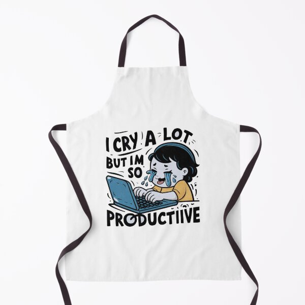 Item preview, i cry a lot but i am so productive designed and sold by Rohit Gujarati.