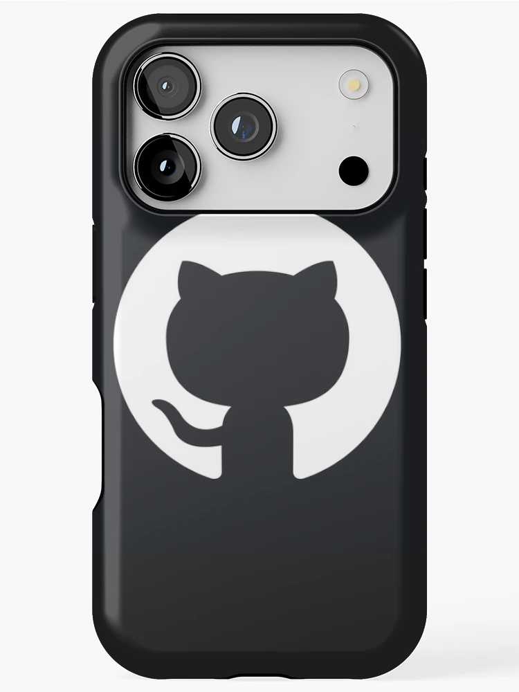Thumbnail 1 of 4, iPhone Case, github git sticker designed and sold by developerfriday.