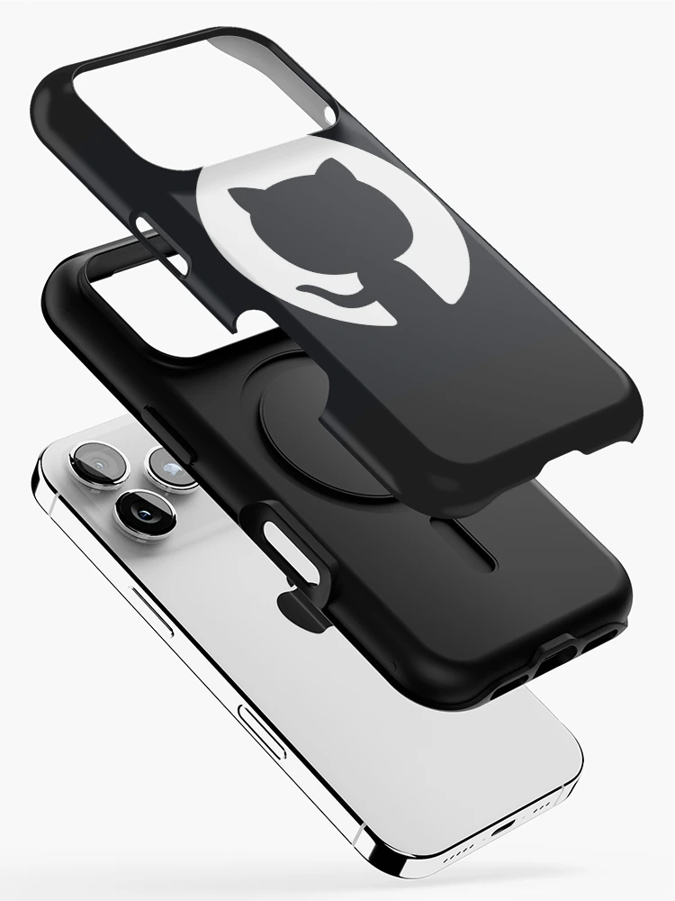 Thumbnail 2 of 4, iPhone Case, github git sticker designed and sold by developerfriday.